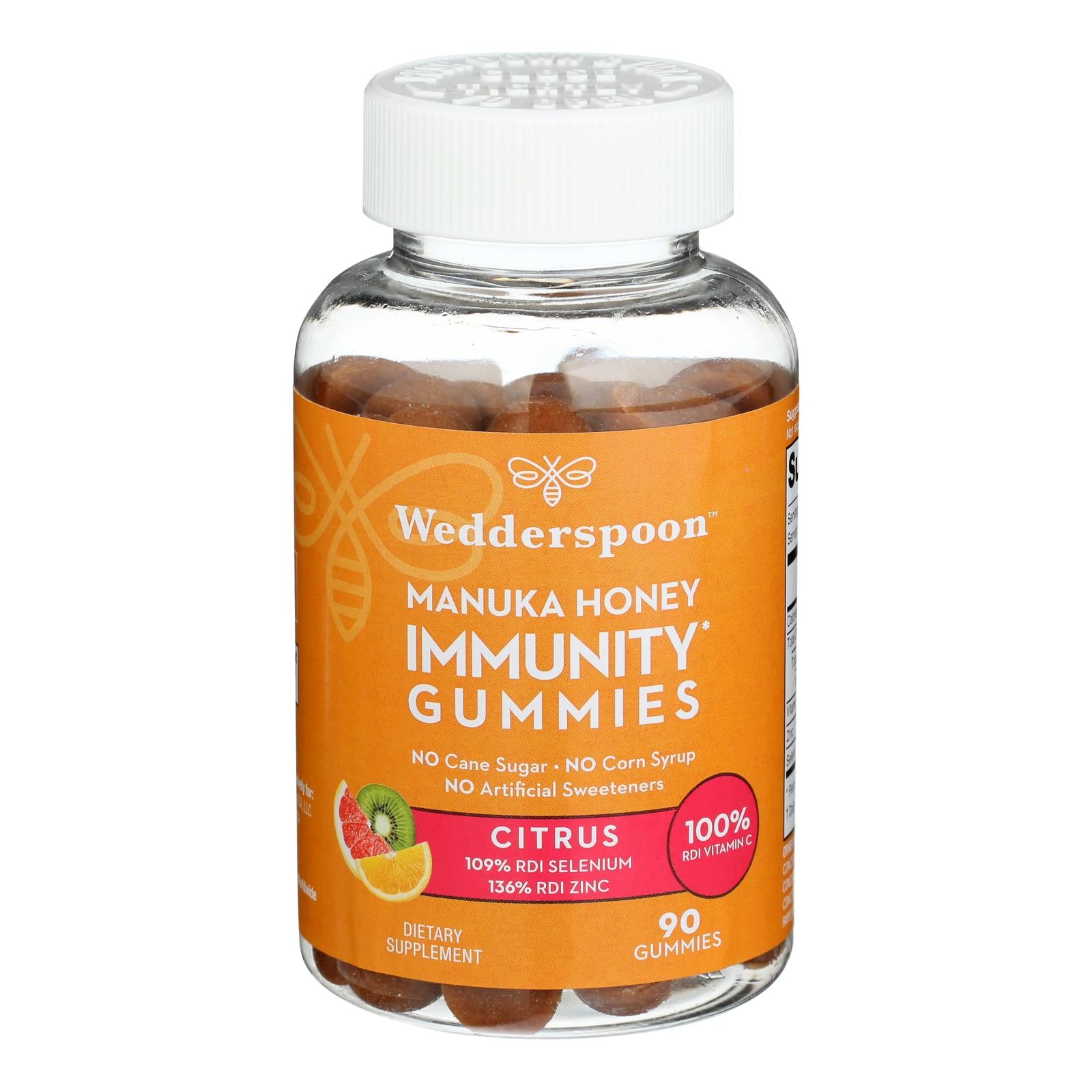 Wedderspoon - Manuka Honey Dfnse Gummy Cit - 1 Each 1-90 Ct