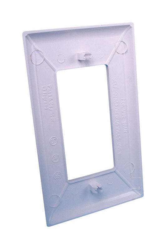 US HARDWARE - US Hardware RV Wall Plate 1 pk [E-122C]
