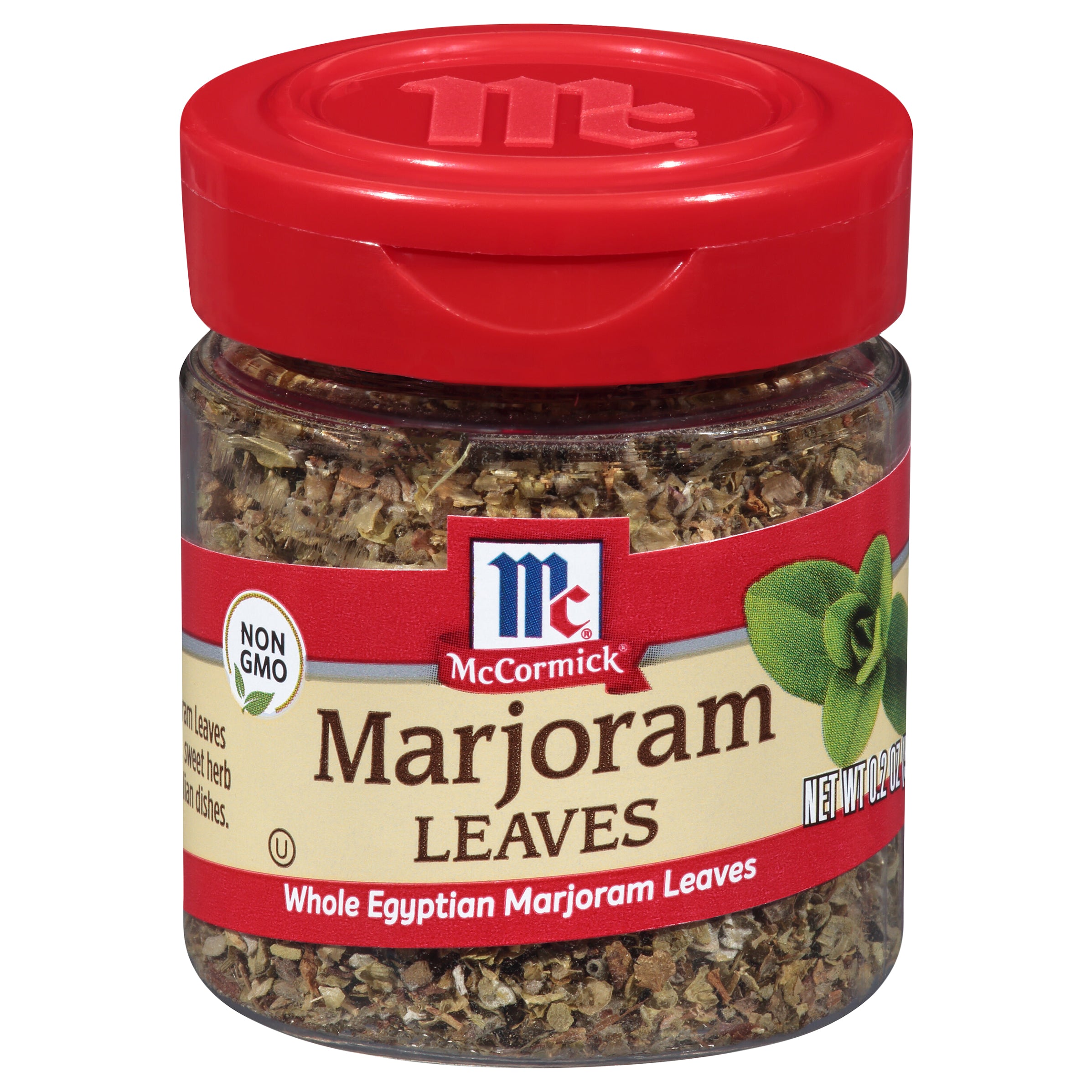 McCormick Marjoram Leaves, 0.2 oz - Case of 6