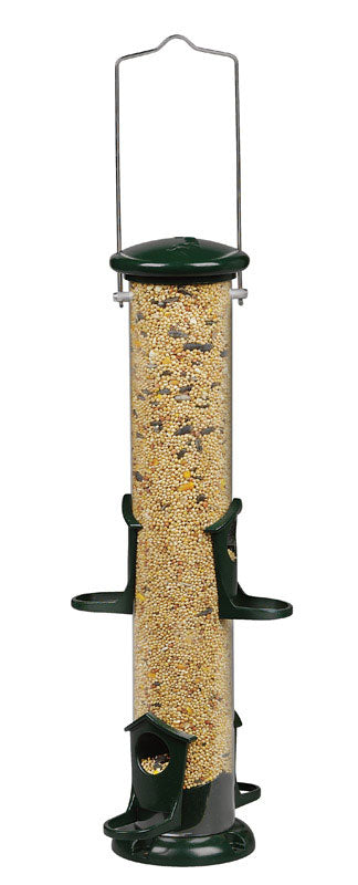 AUDUBON - Audubon Wild Bird 2 lb Metal Tube Bird Feeder 4 ports