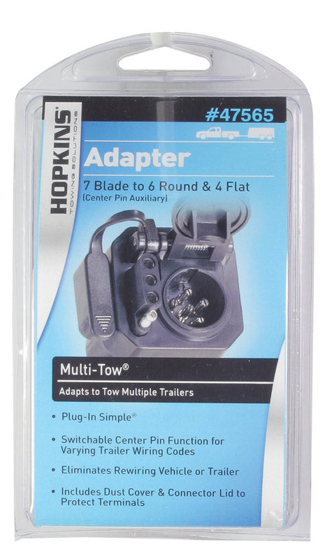 HOPKINS - Hopkins 7 Blade to 6 Round Trailer Adapter [47565]