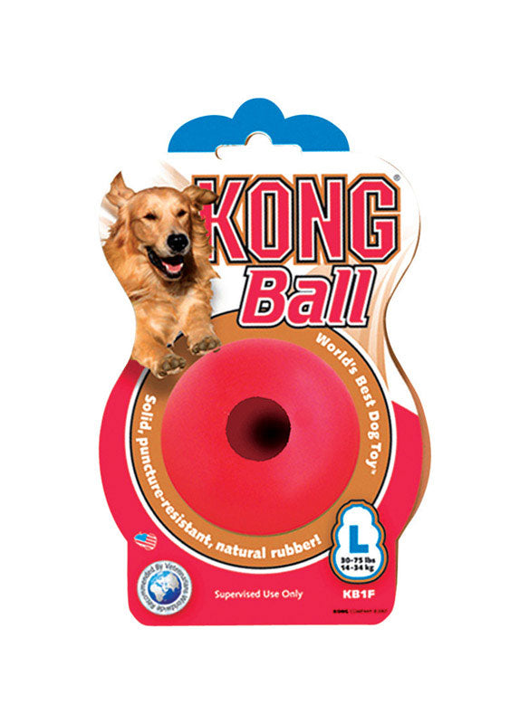 KONG - Kong Red Rubber Rubber Ball Large 1 pk