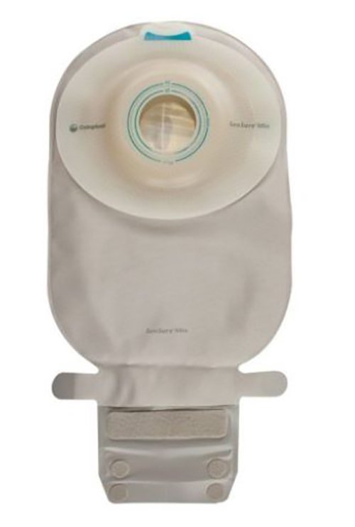Coloplast - Ostomy Pouch SenSura® Mio Convex One-Piece System 11 Inch Length, Maxi Deep Convex, Pre-Cut 1-1/8 Inch Stoma Drainable [10/BX] (1006186_BX)