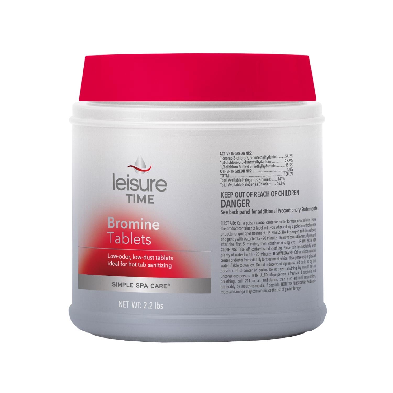 Leisure Time Tablet Brominating Chemicals 2.2 lb - Case of 12