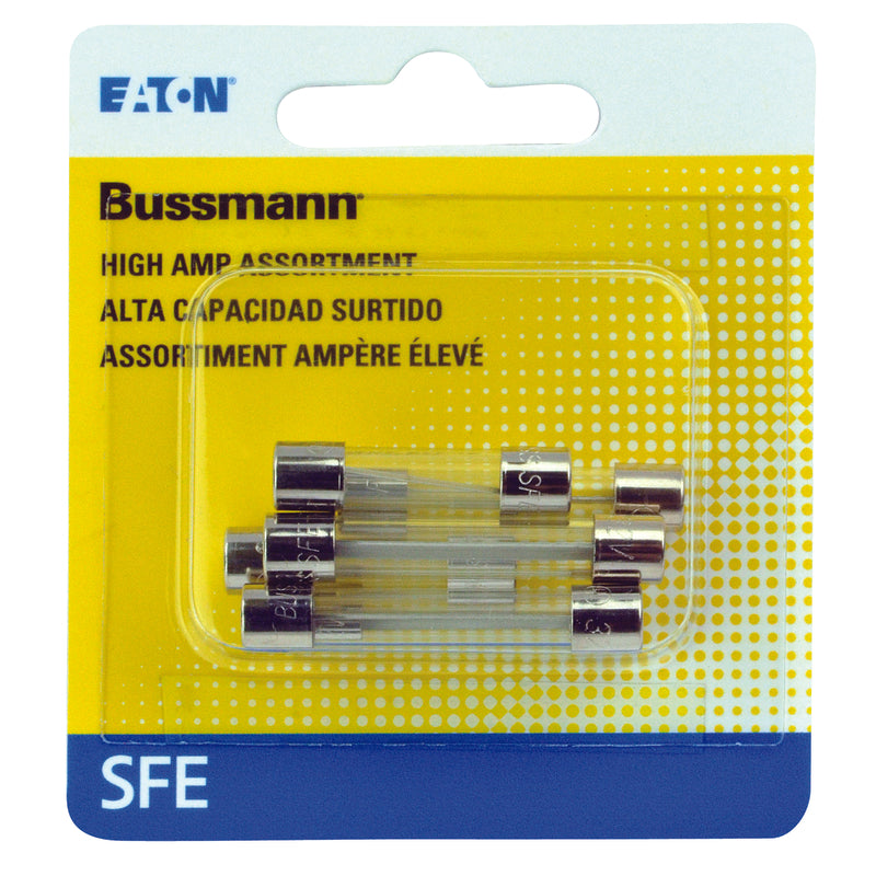 BUSS - Bussmann 30 amps SFE Clear Glass Tube Fuse 6 pk - Case of 5