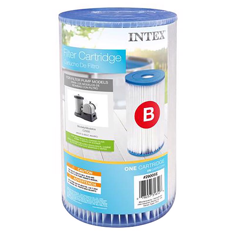 INTEX - Intex Krystal Clear Pool Filter Cartridge 10.5 in. H