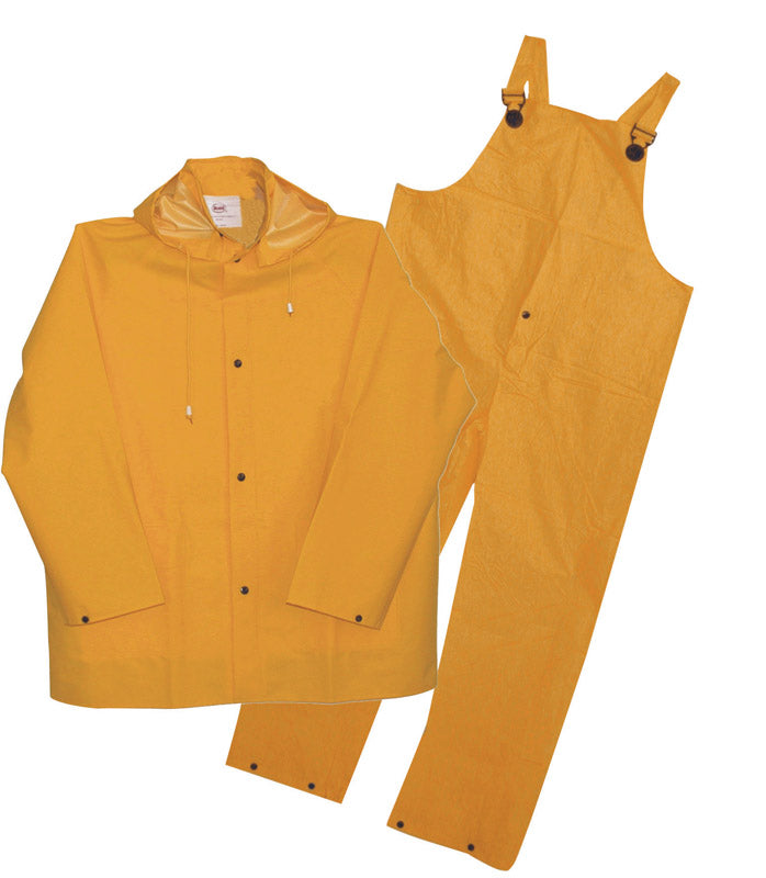 BOSS - Boss Yellow PVC-Coated Polyester Rain Suit S