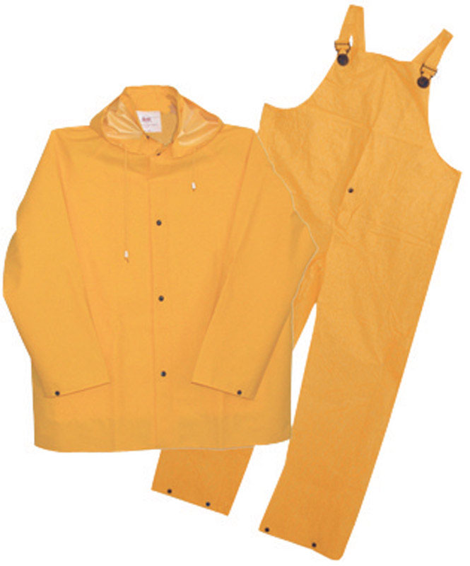 BOSS - Boss Yellow PVC-Coated Polyester Rain Suit XL