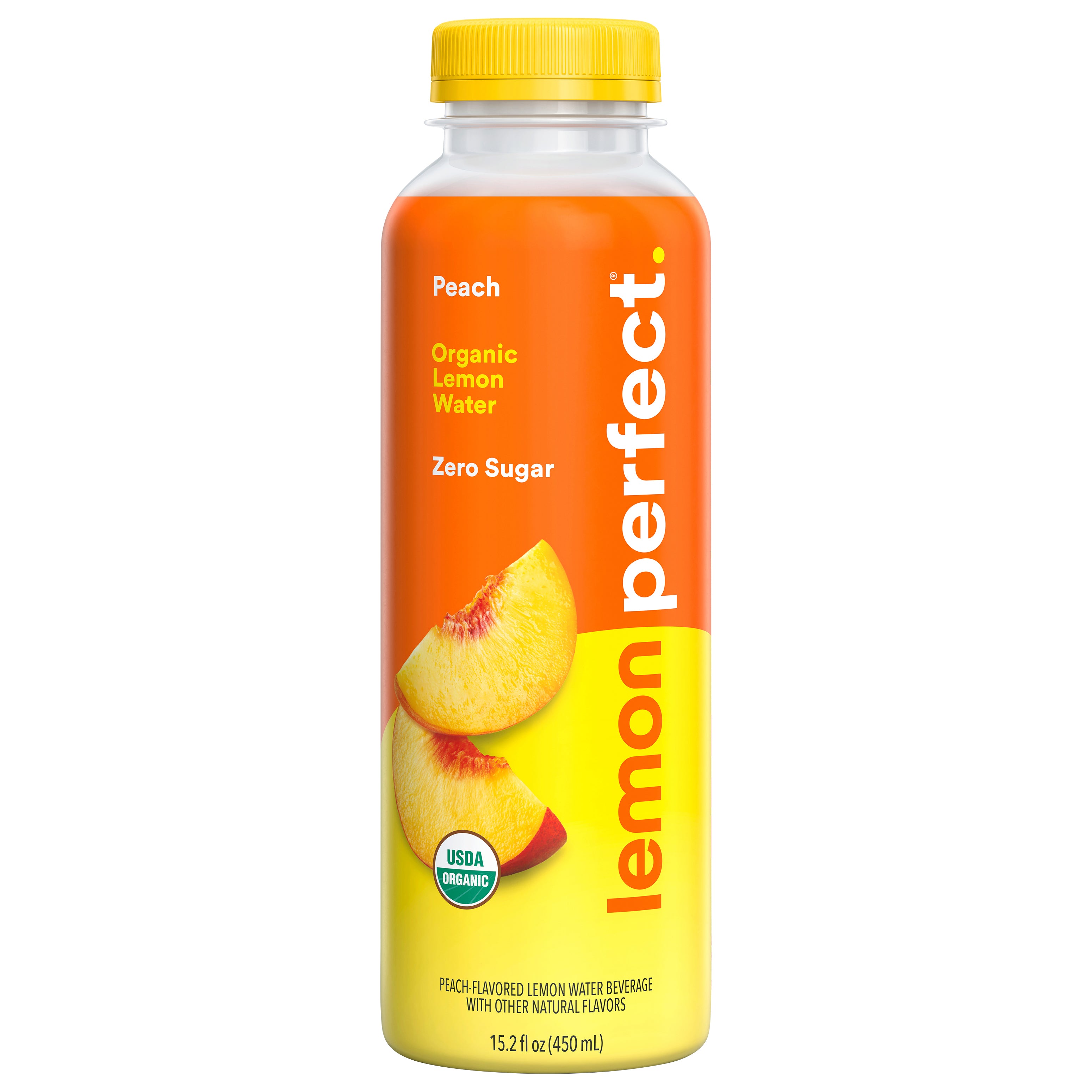 Lemon Perfect Peach Organic Lemon Water - Case of 12