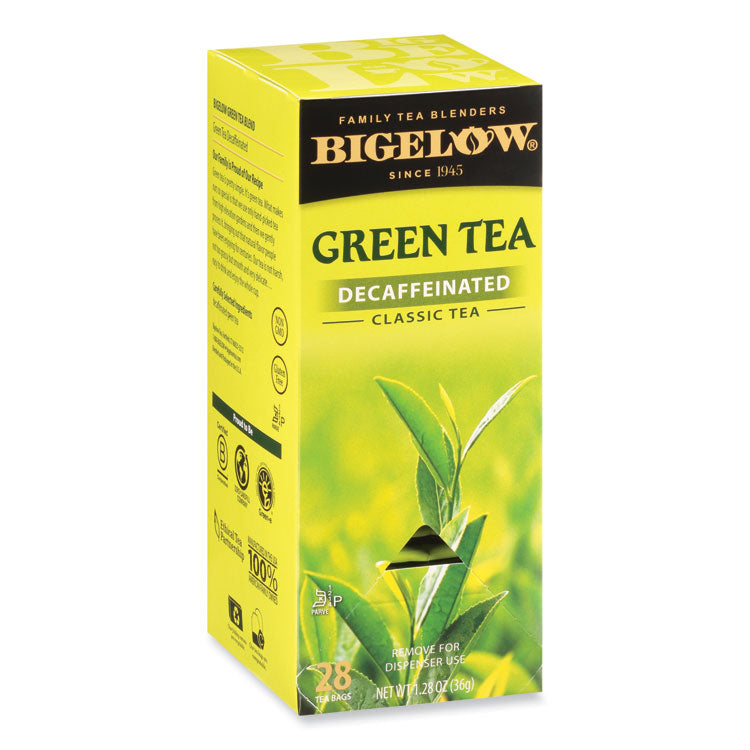 Bigelow - Decaffeinated Green Tea, Green Decaf, 0.34 lbs, 28/Box