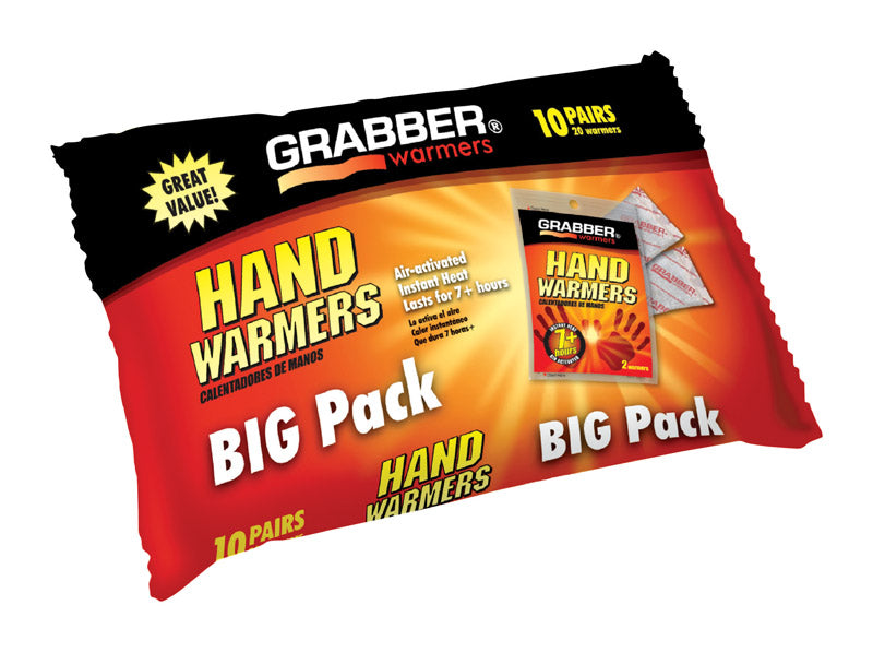 GRABBER WARMERS - Grabber Warmers Hand Warmer 10 pk