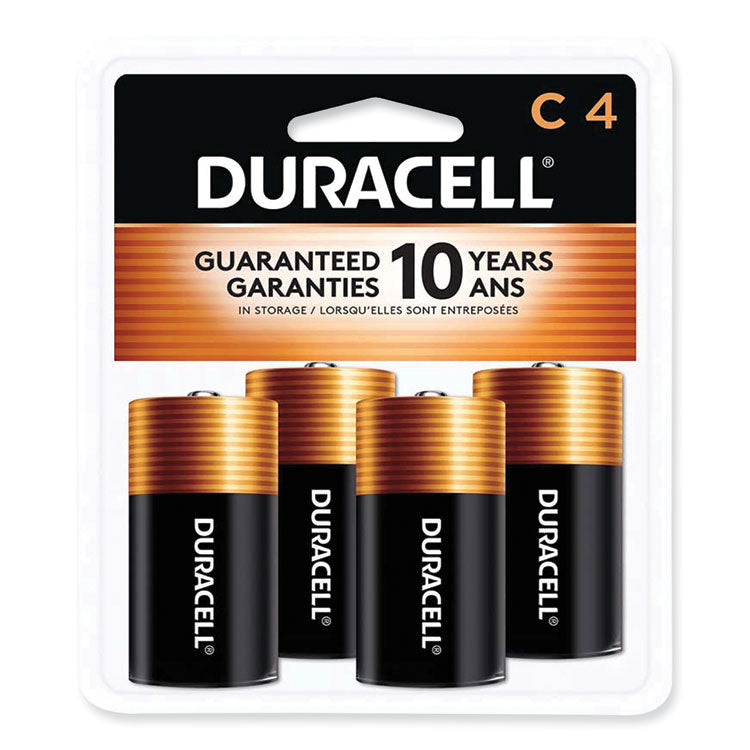 Duracell - CopperTop Alkaline C Batteries, 4/Pack