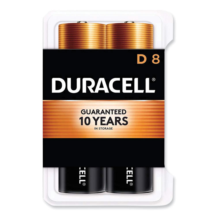 Duracell - CopperTop Alkaline D Batteries, 8/Pack