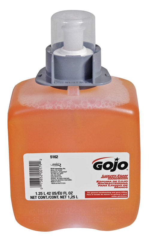 GOJO - Gojo Orange Blossom Scent Antibacterial Foam Hand Soap Dispenser Refill 42 oz - Case of 4