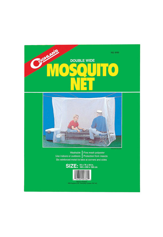 COGHLAN'S - Coghlan's White Mosquito Net 59 in. H X 78 in. W X 63 in. L 1 pk