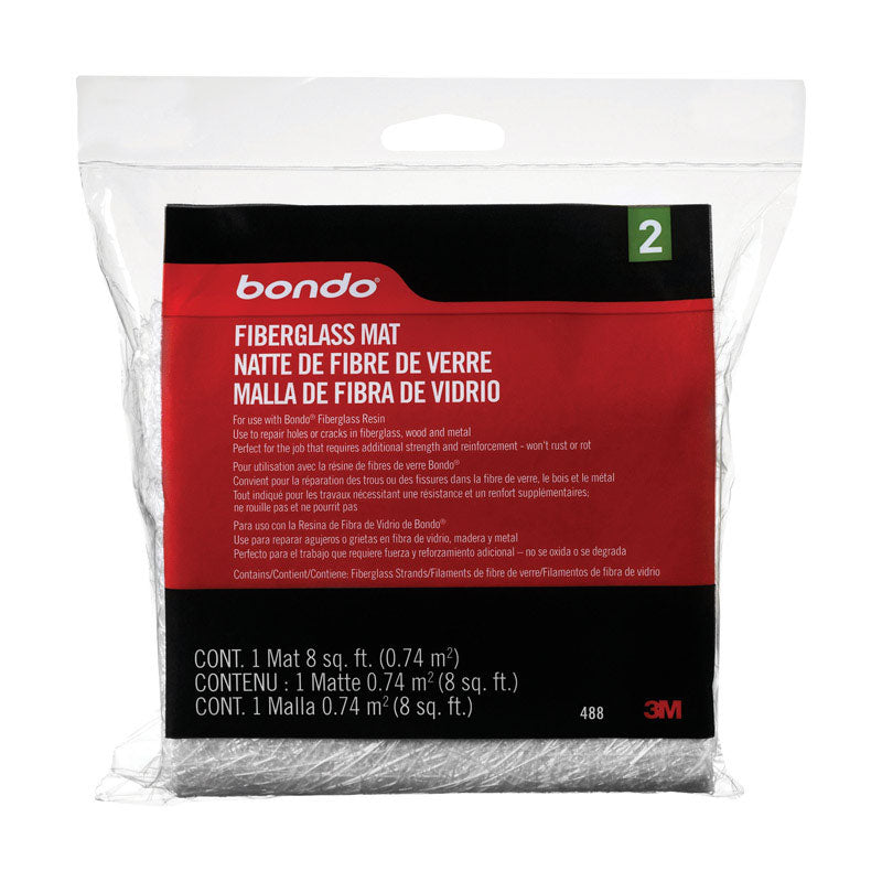 BONDO - Bondo Fiberglass Mat 8 sq ft