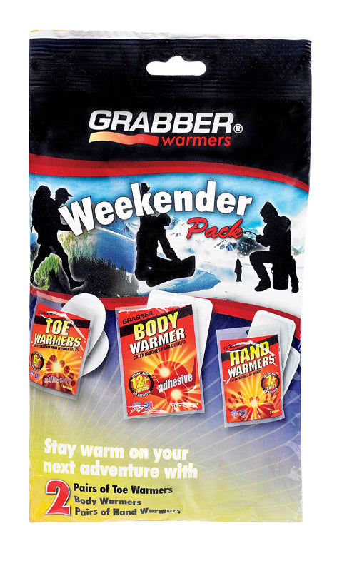 GRABBER WARMERS - Grabber Warmers Weekender Pack Hand and Body Warmer Set