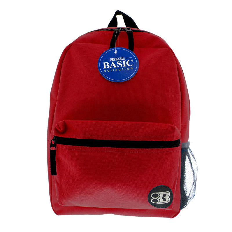 Basic Backpack 16" Burgundy