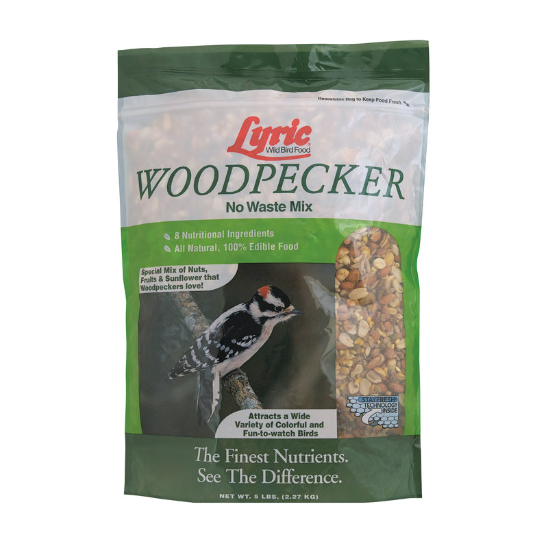 LYRIC - Lyric Woodpecker Peanut Pieces Wild Bird Food 5 lb