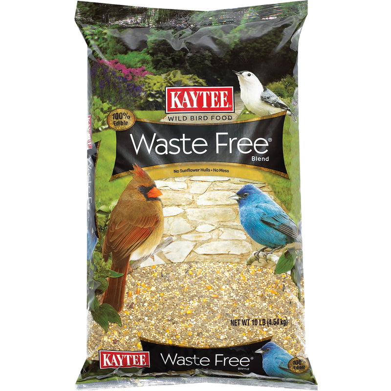 KAYTEE - Kaytee Waste Free Songbird Hulled Sunflower Seed Wild Bird Food 10 lb