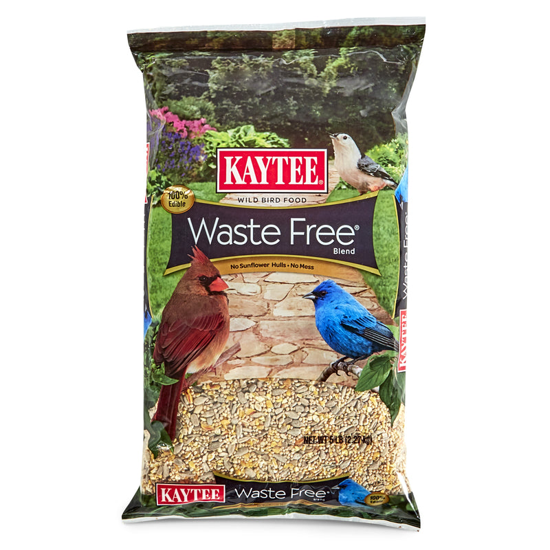 KAYTEE - Kaytee Waste Free Songbird Hulled Sunflower Seed Wild Bird Food 5 lb