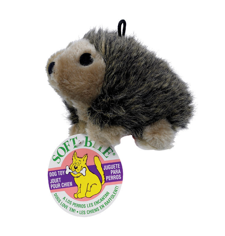 ASPEN PET - Aspen Pet Multicolored Plush Hedgehog Dog Toy Medium 1 pk