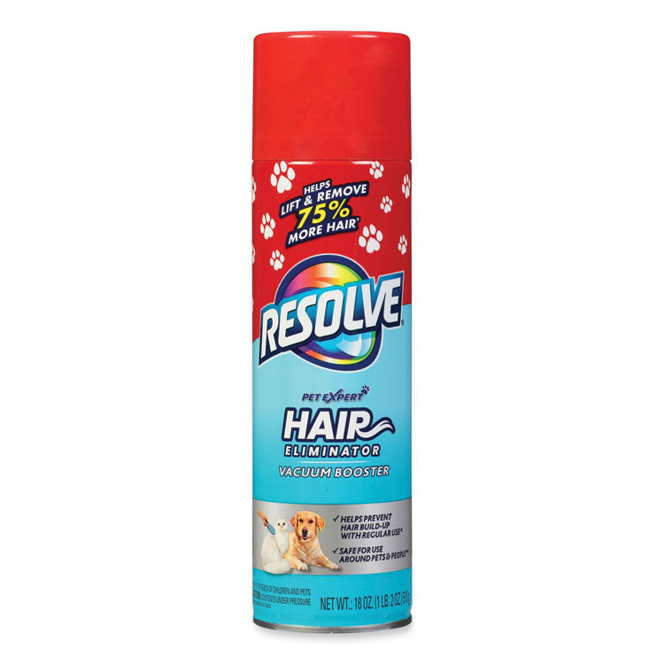 RESOLVE - Pet Expert Hair Eliminator, Floral, 18 oz Aerosol Spray, 6/Carton