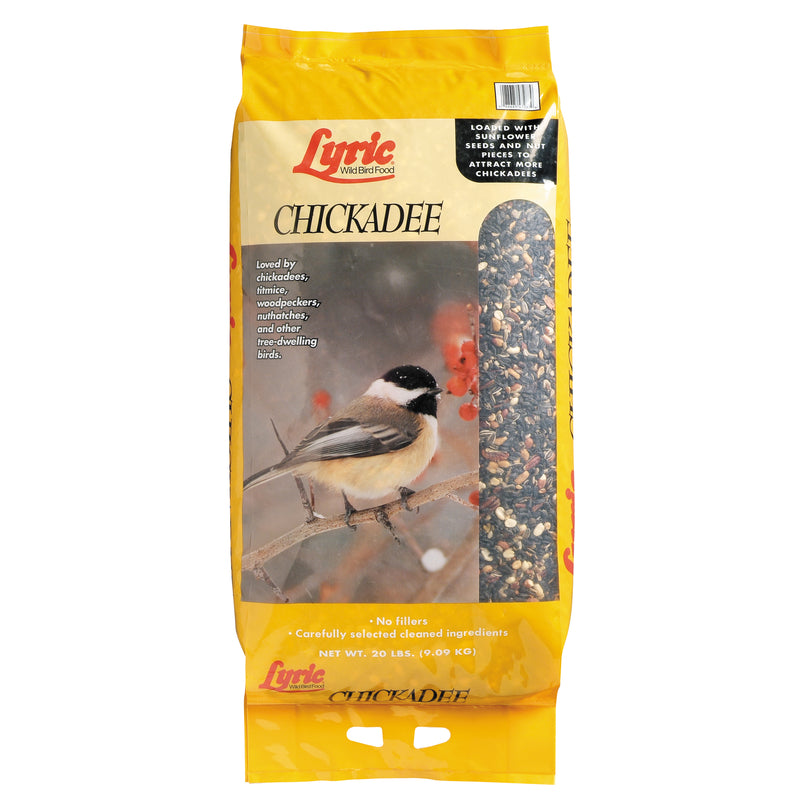 LYRIC - Lyric Chickadee and Nuthatch Sunflower Seeds and Peanuts Wild Bird Food 20 lb