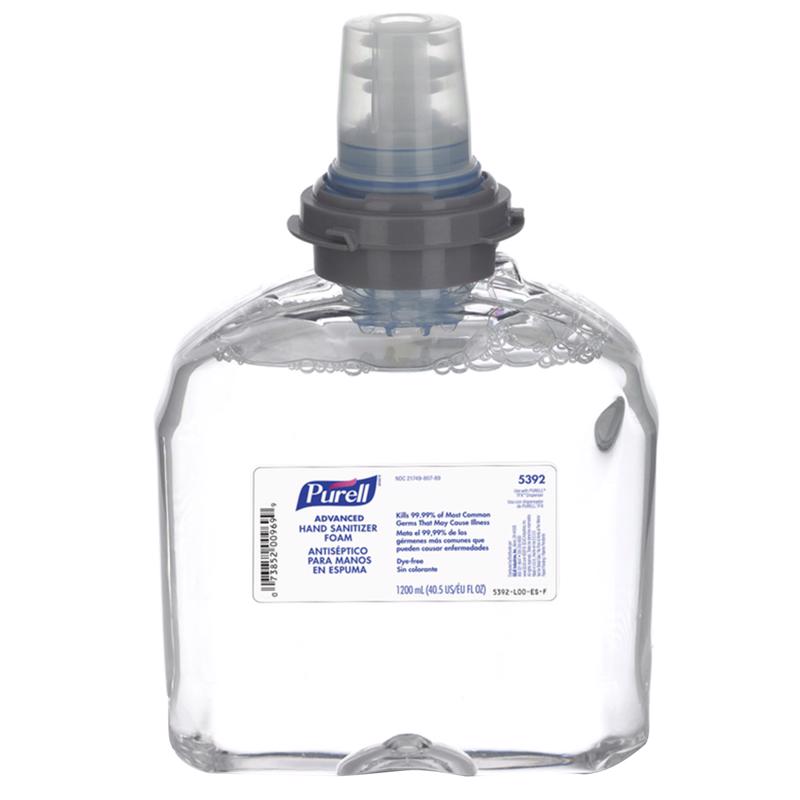 PURELL - Purell No Scent Antibacterial Advanced Hand Sanitizer Refill 40.5 oz - Case of 2