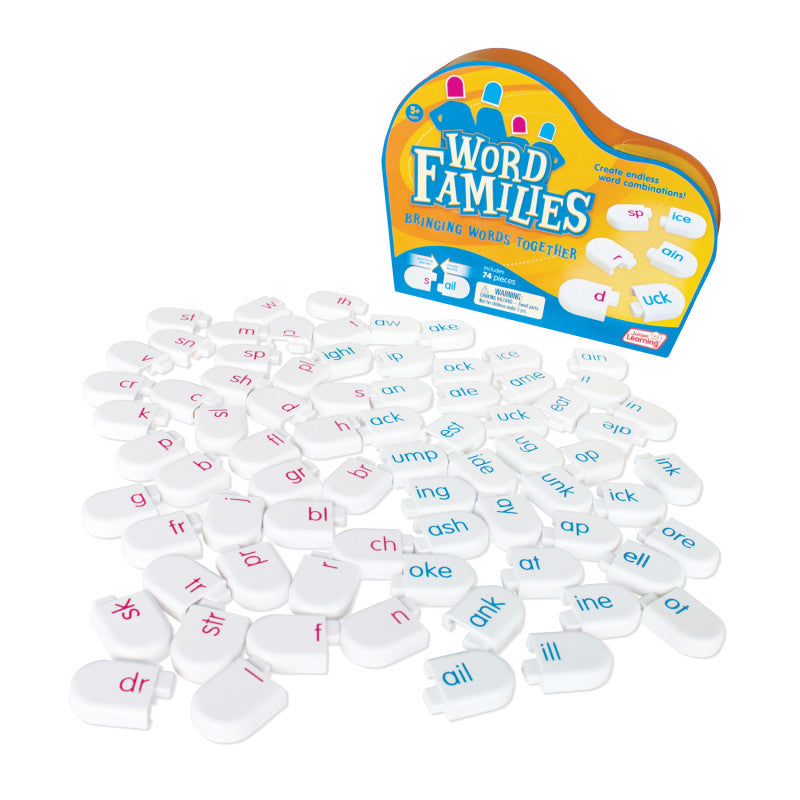 JUNIOR LEARNING - Word Families Interactive Game