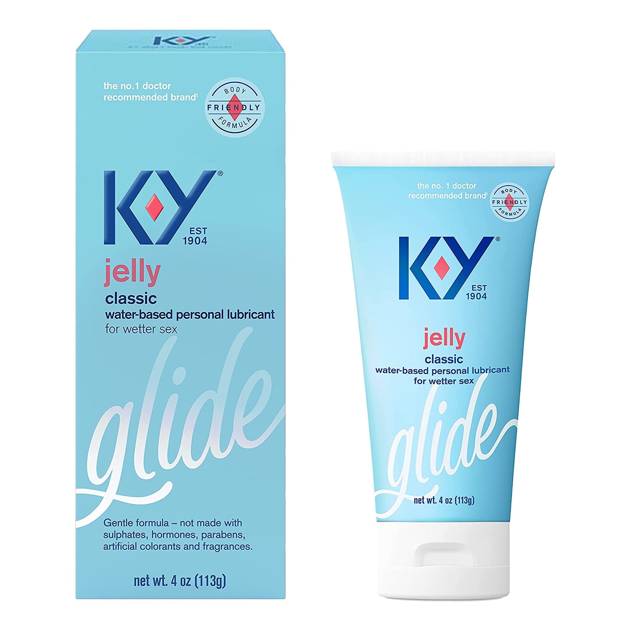 RB Health US LLC - Personal Lubricant K-Y® 4 oz. Tube NonSterile [1/EA]