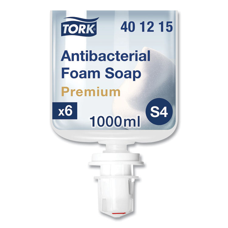 Tork - Premium Antibacterial Foam Soap, Unscented, 1 L, 6/Carton