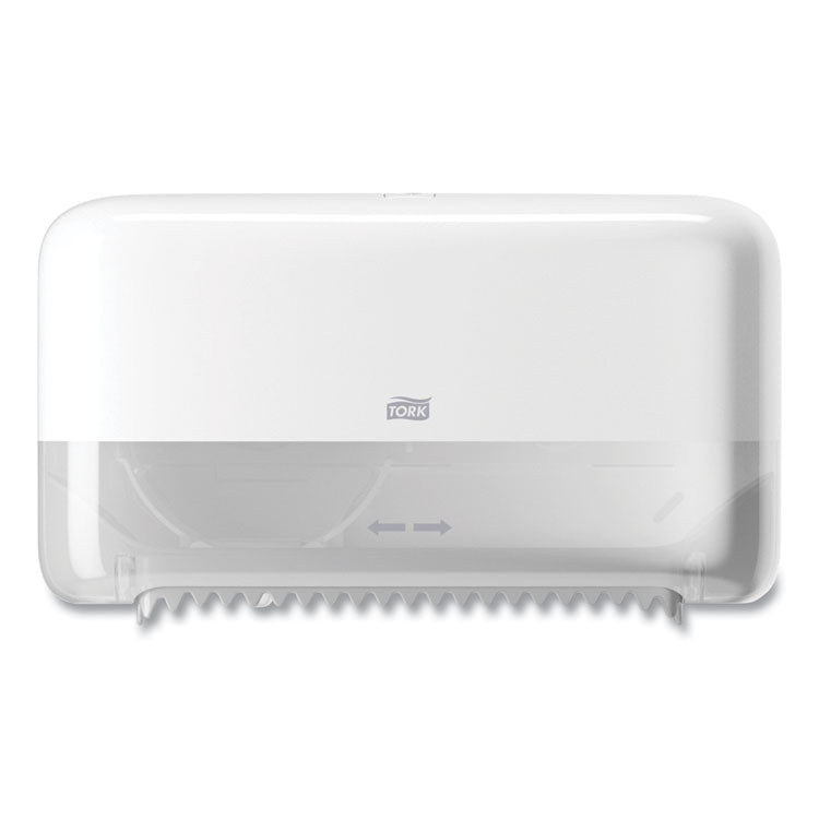 Tork - Elevation Coreless High Capacity Bath Tissue Dispenser, 14.17 x 5.08 x 8.23, White