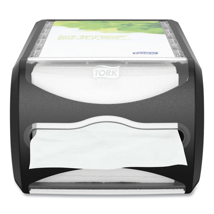 Tork - Xpressnap Counter Napkin Dispenser, 7.5 x 12.1 x 5.7, Black