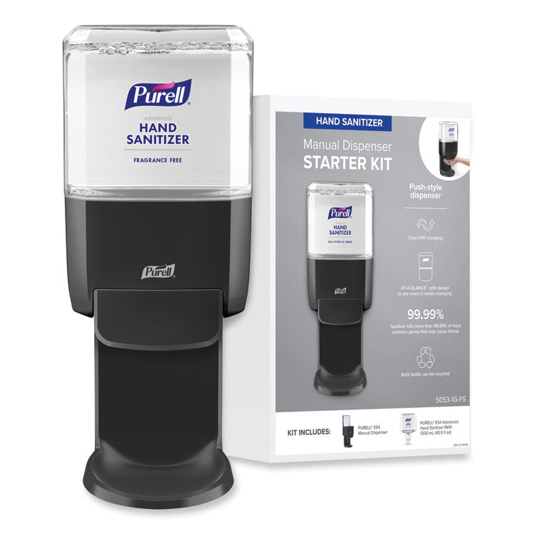 PURELL - Advanced Hand Sanitizer Foam ES4 Starter Kit, Graphite