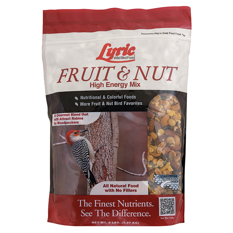 LYRIC - Lyric Assorted Species Fruits and Nuts Wild Bird Food 5 lb