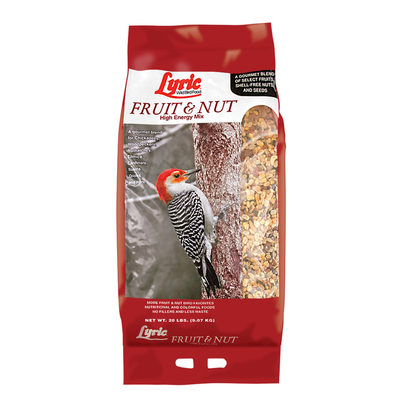 LYRIC - Lyric Assorted Species Fruits and Nuts Wild Bird Food 20 lb