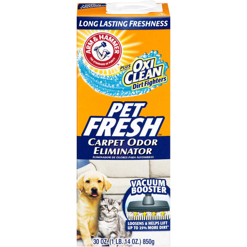 ARM & HAMMER - Arm & Hammer Pet Fresh Fresh Scent Carpet Cleaner 30 oz Powder