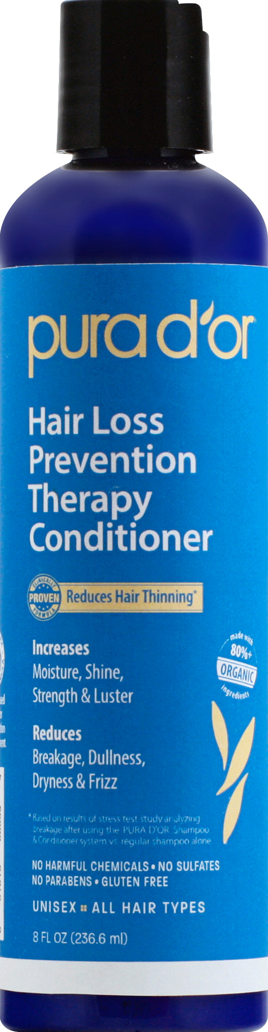 Pura Dor Therapy Conditioner 8 oz - Case of 1