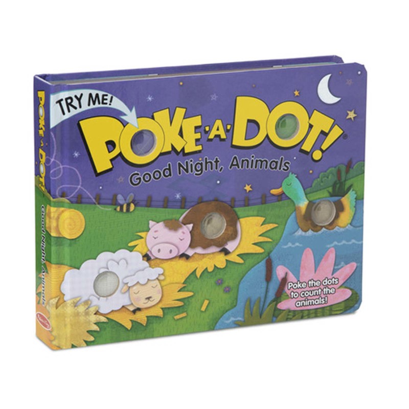 MELISSA & DOUG - Poke-A-Dot!®: Good Night, Animals