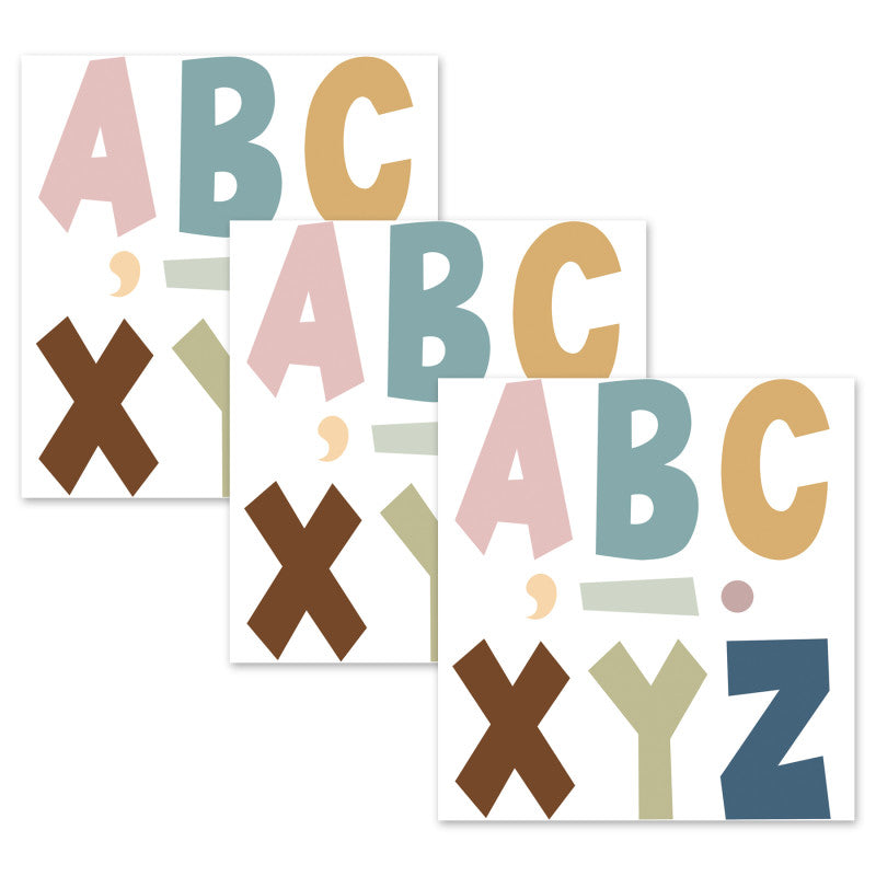 TEACHER CREATED RESOURCES - Everyone is Welcome 7" Fun Font Letters, 120 Per Pack, 3 Packs