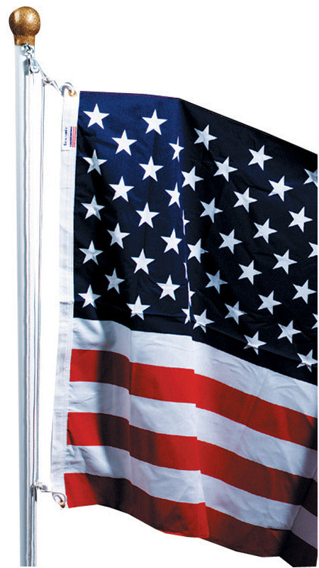 VALLEY FORGE - Valley Forge American Flag Kit 36 in. H X 60 in. W [SFP18F-S]