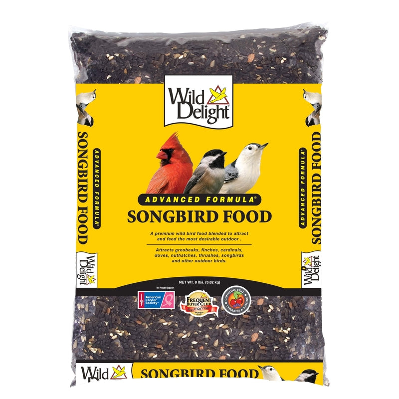 WILD DELIGHT - Wild Delight Songbird Sunflower Seeds Wild Bird Food 8 lb