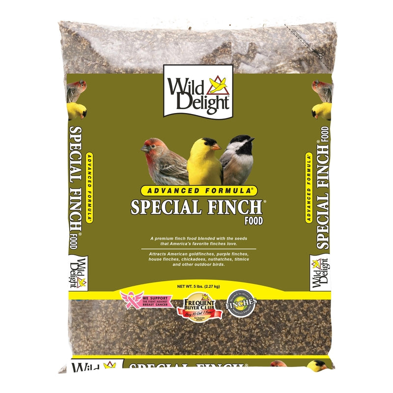 WILD DELIGHT - Wild Delight Special Finch Finches Sunflower Kernels Wild Bird Food 5 lb
