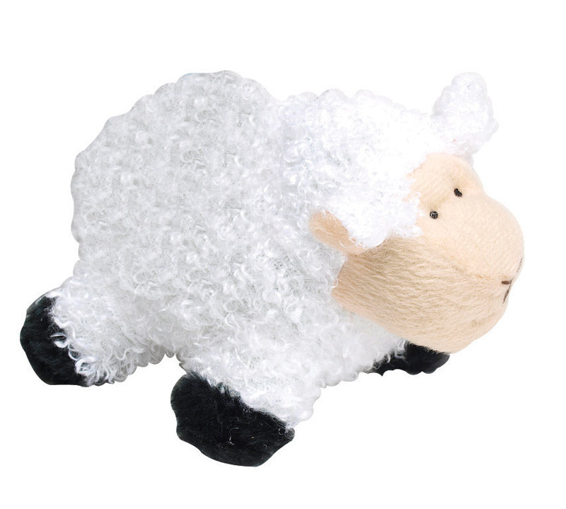 BOSS PET - Boss Pet Digger's Multicolored Plush Sheep Dog Toy Large 1 pk