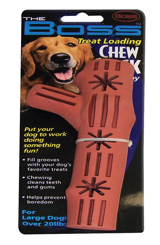 BOSS PET - Boss Pet Brown Rubber Chew Stick Dog Toy Large 1 pk