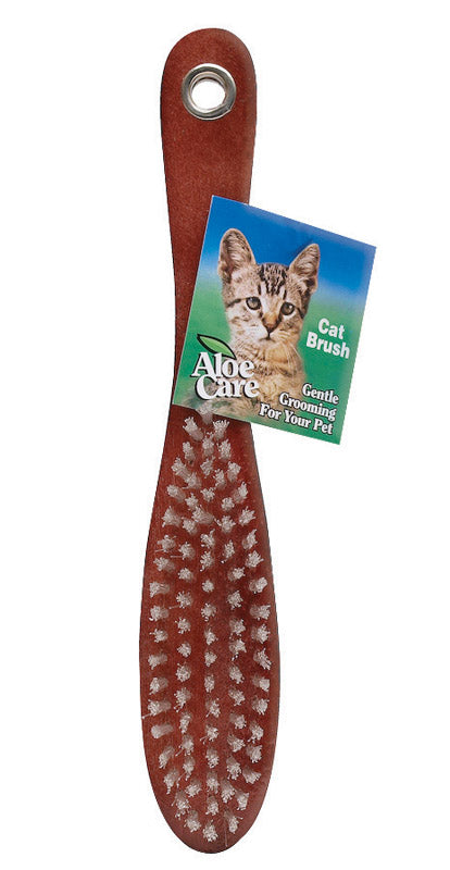 ALOE CARE - Aloe Care Brown Cat Brush 1 pk