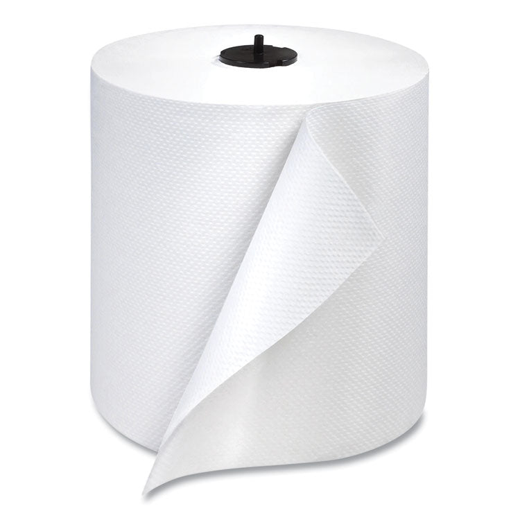 Tork - Paper Wiper Roll Towel, 7.68" x 1,150 ft, White, 4 Rolls/Carton