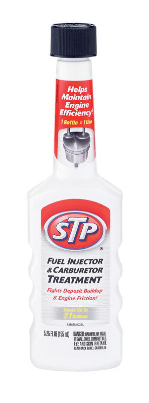 STP - STP Gasoline Fuel injector/Carburetor Cleaner 5.25 oz