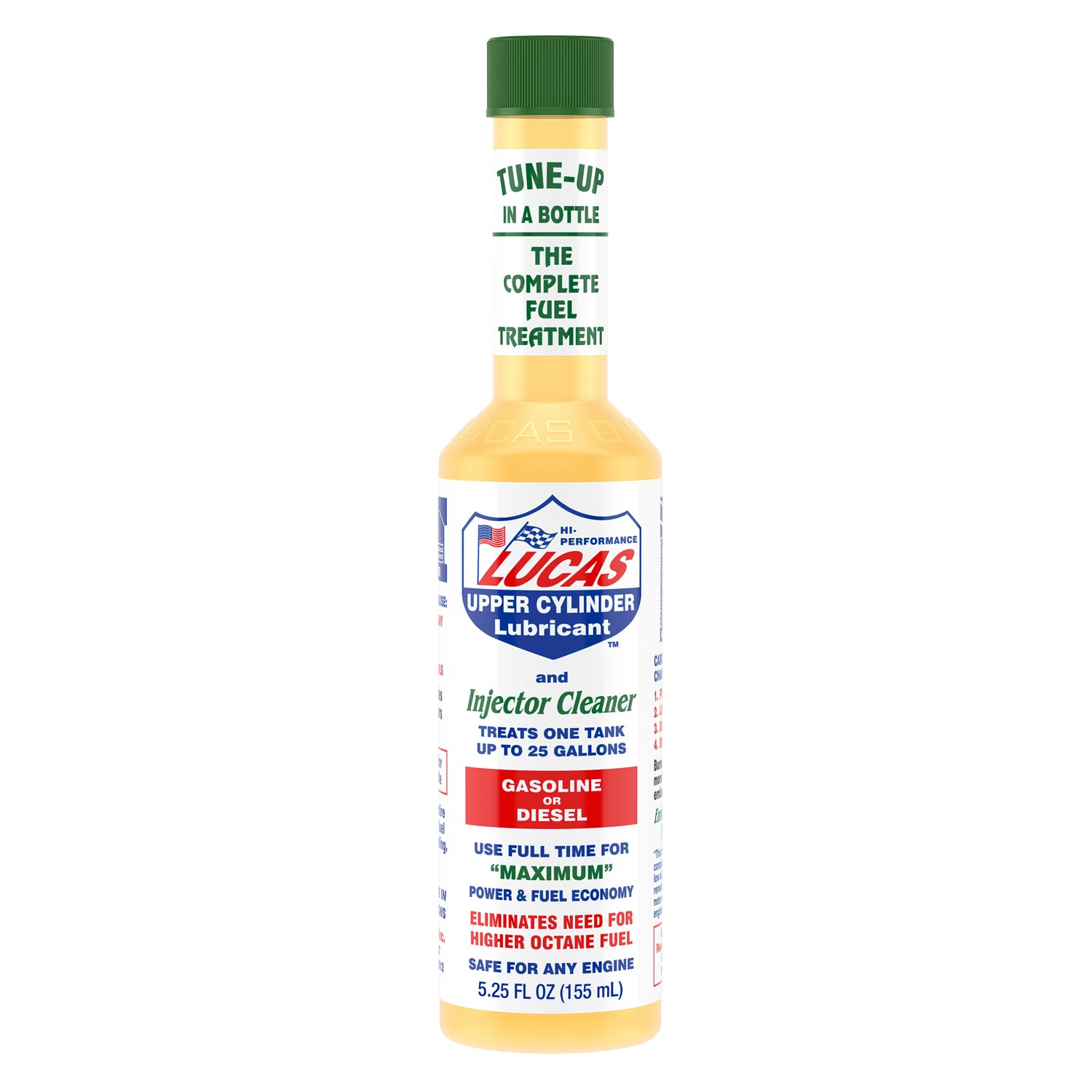 Lucas Oil Products Gasoline and Diesel Lubricant Cleaner 5.25 oz - Case of 1